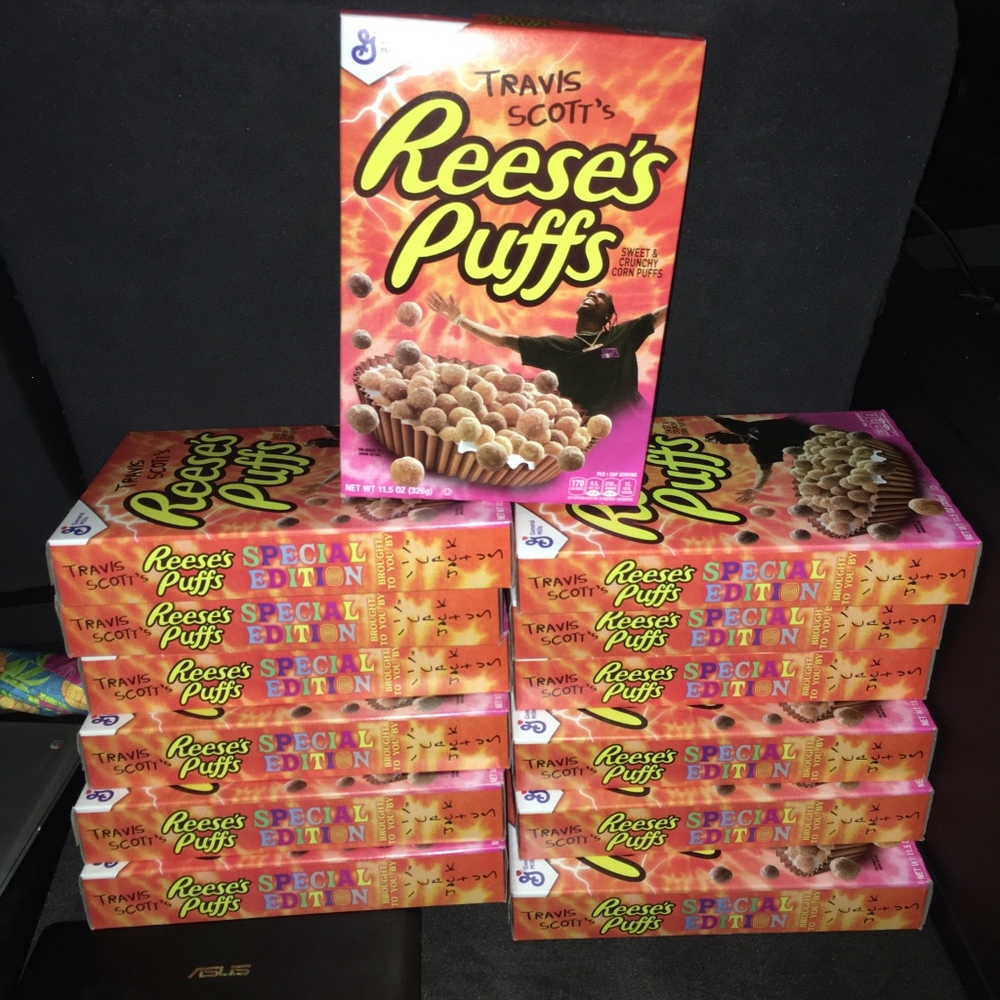 Travis Scott Cereal Boxes